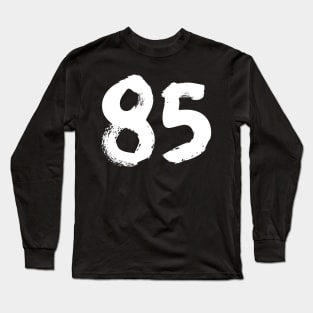 Number 85 Long Sleeve T-Shirt